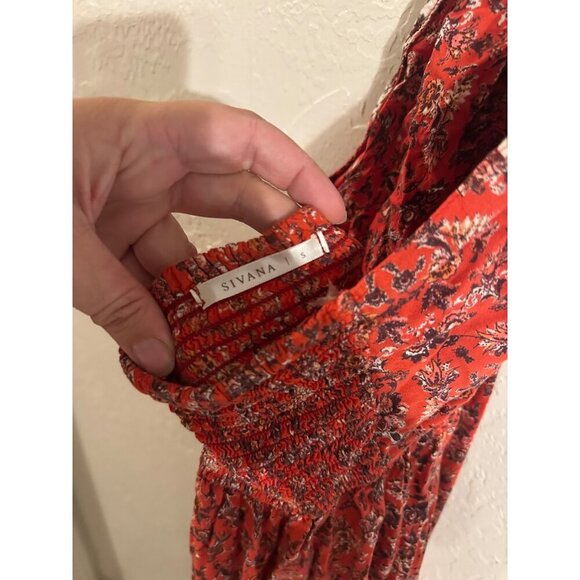 Sivana Maylene Boho Ruffle Paisley Halter Hippie Flare Leg Jumpsuit Romper - Picture 11 of 12